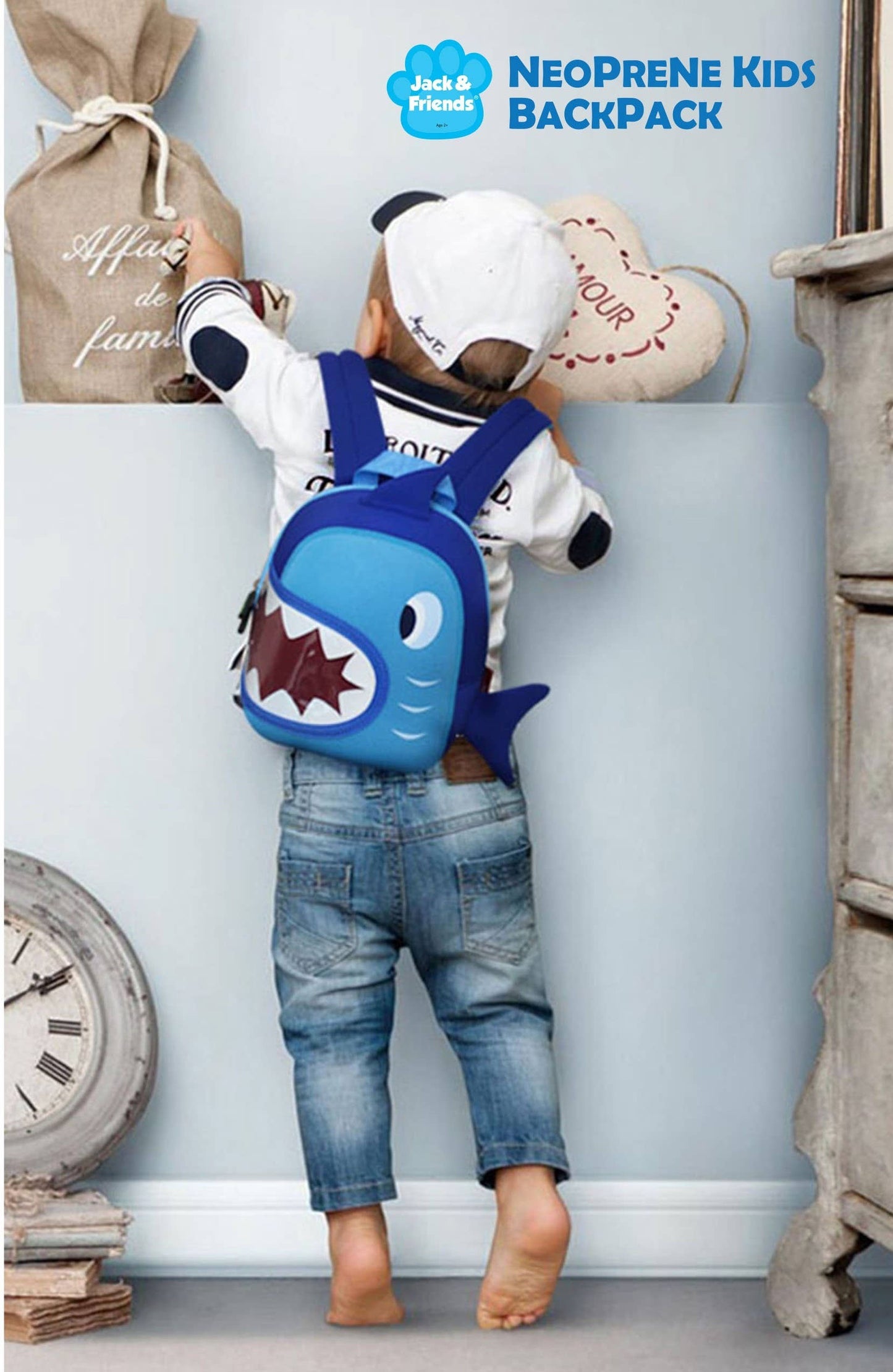 Shark Neoprene Kids Backpack