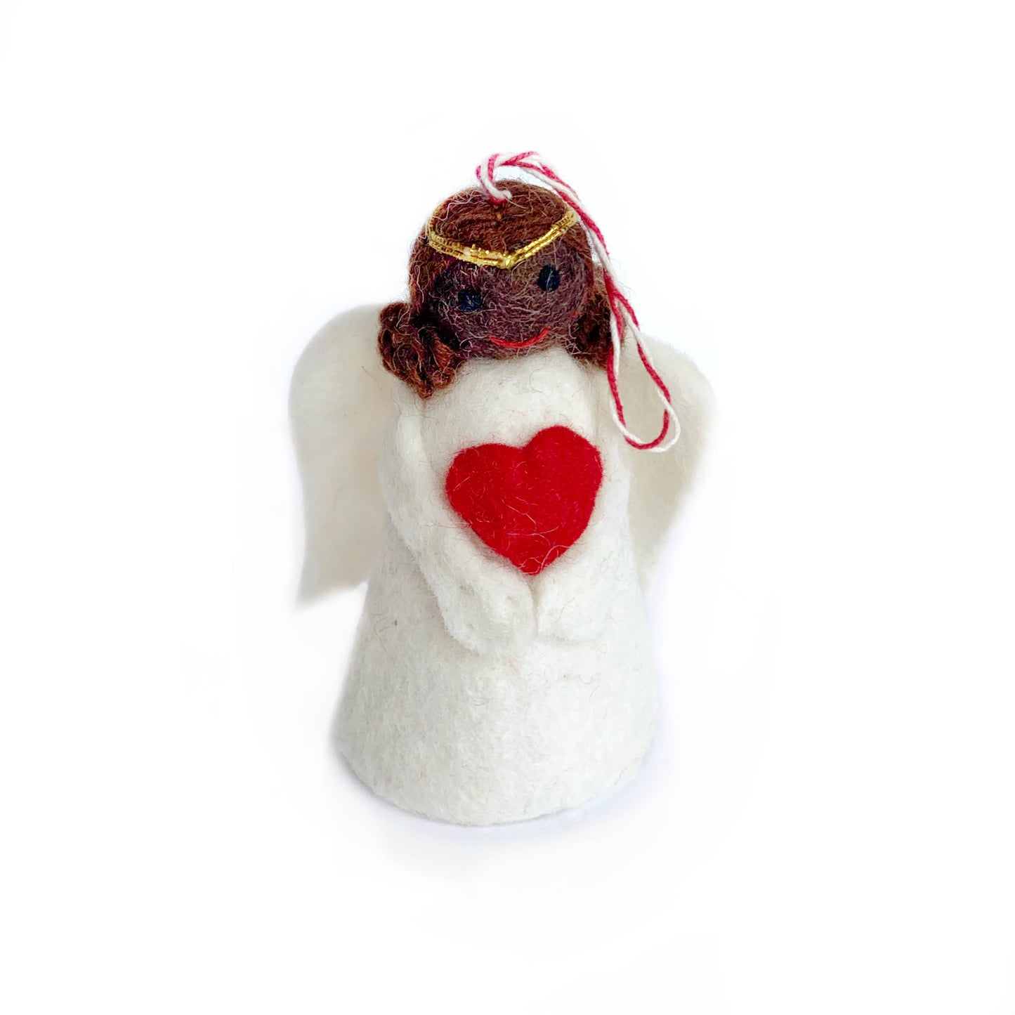 Angel Felt Wool Christmas Ornament