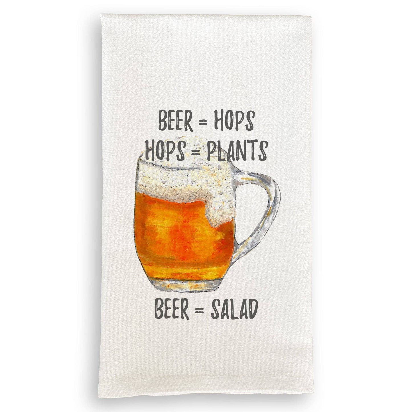 Beer Equals Salad